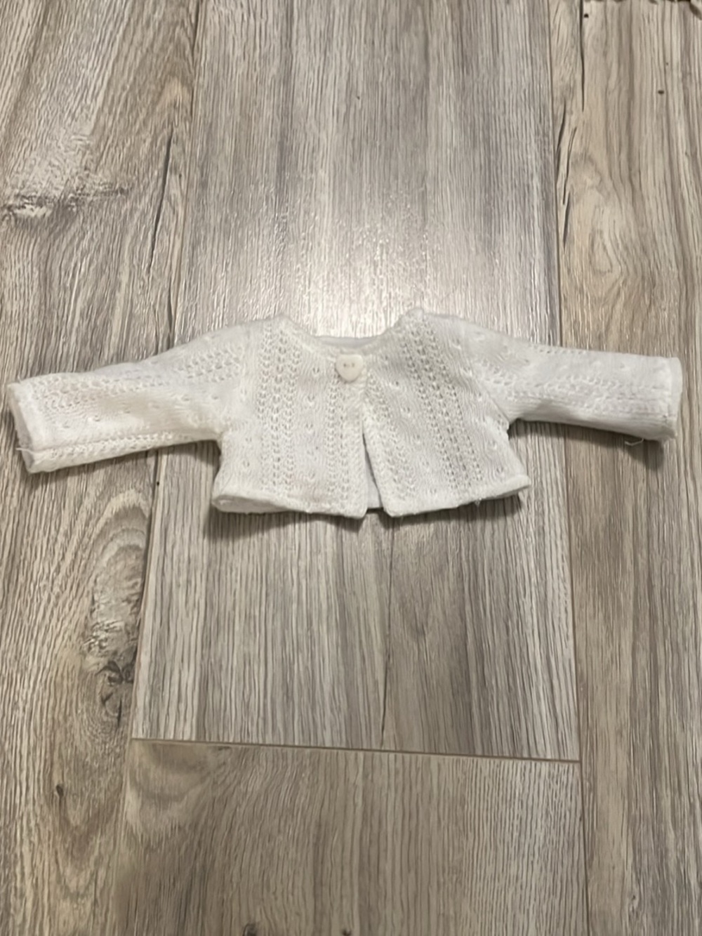 OG cardigan with heart button